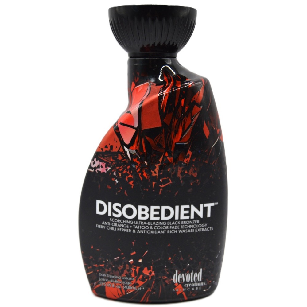 Devoted Creations Disobedient Ultra-Blazing Black Bronzer Tanning Lotion 13.5oz